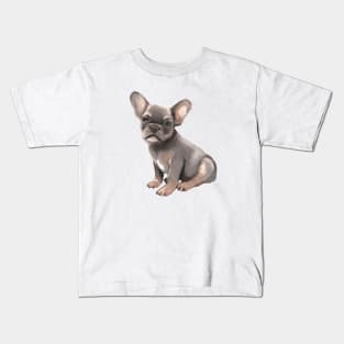 Puppy Frenchie Kids T-Shirt